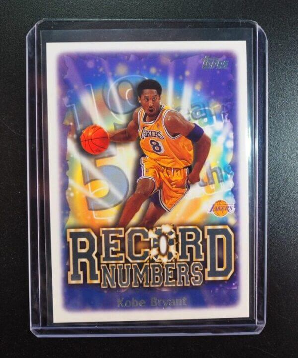 1999-00 Topps Record Numbers #RN7 Kobe Bryant #7