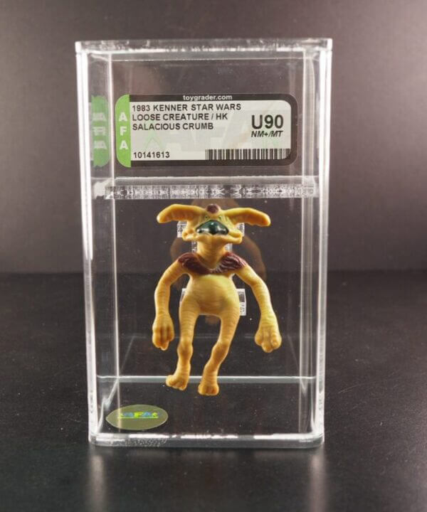 1983 Kenner Star Wars Salacious Crumb Graded AFA U90 Gold Sticker