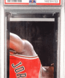 1998 UD International Michael Jordan MJ Stickers #133 Graded PSA 8