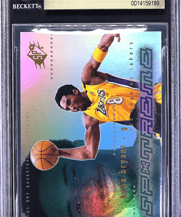 2000-01 Upper Deck SPX SPXTREME Kobe Bryant #X8 BGS 9.5 Gem Mint