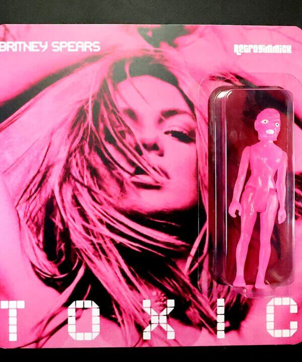 Britney Spears Toxic avenger bootleg toy