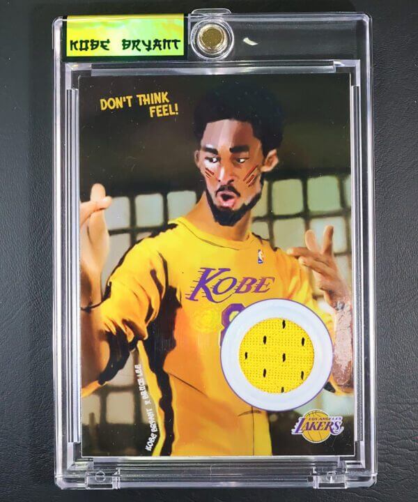 1996 Kobe Bryant RC x Bruce Lee Los Angeles Lakers /24