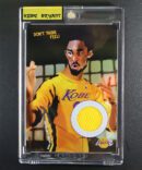1996 Kobe Bryant RC x Bruce Lee Los Angeles Lakers Yellow Jersey Numbered