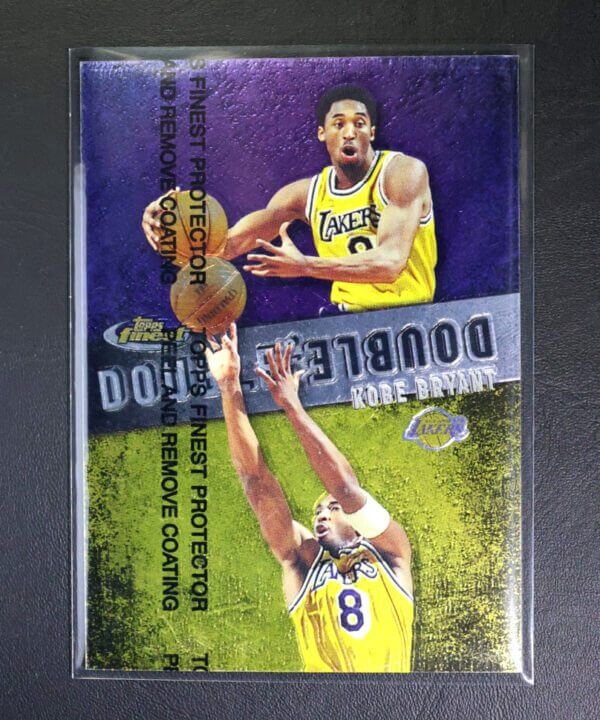 Kobe Bryant 2000 Topps Finest DOUBLE DOUBLE Card #d2