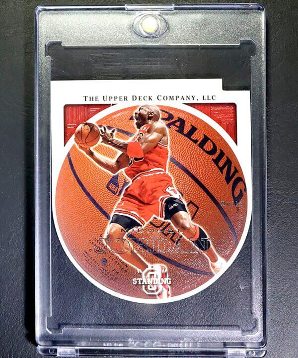2003-04 Upper Deck Michael Jordan SP Standing "O" Die-Cut #9 Chicago Bulls