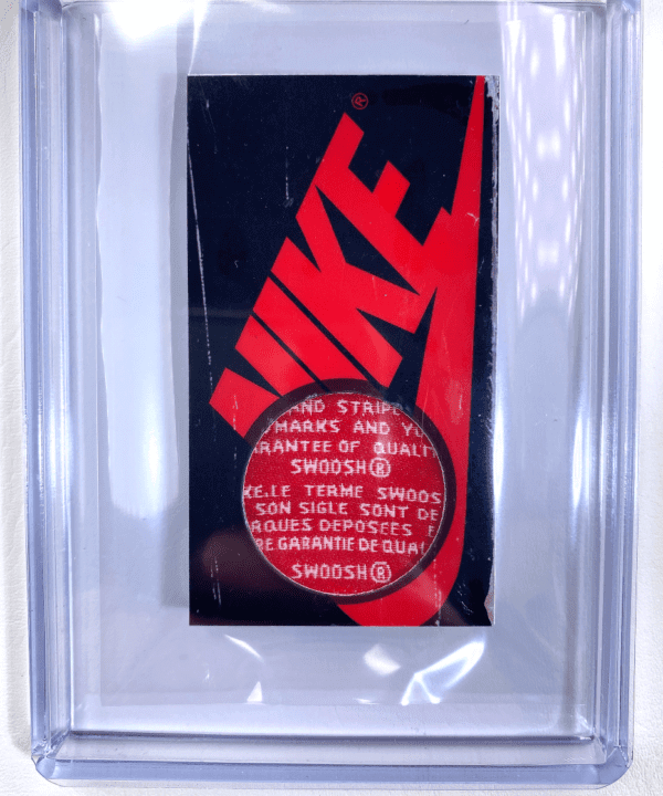 1985 Michael Jordan Nike OG Chicago Air Jordan 1 Relic Rookie Card /23