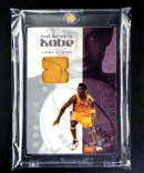 2001 Kobe Bryant Upper Deck Authentic Game Used Floor Card #KBF1.