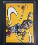 Michael Just Air Jordan 1993 Cardtoons #95 Vintage Baseball Comedy Rookie Card