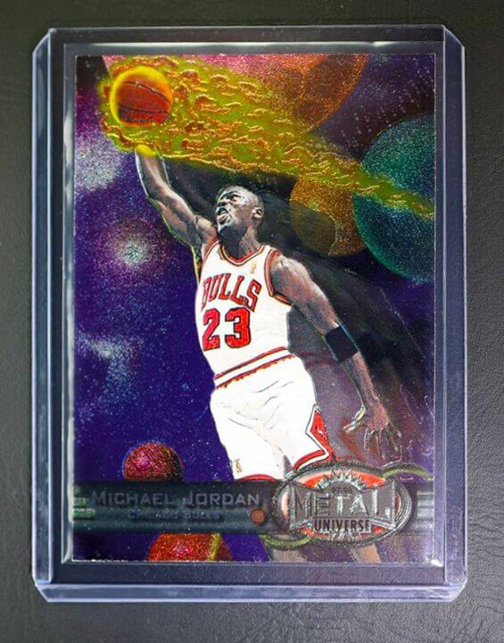 1997-98 Michael Jordan Fleer Metal Universe #23