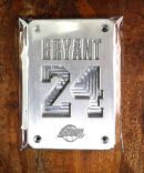 Kobe Bryant Metal Rare Prototype Card