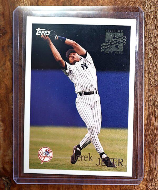 1996 Topps Baseball DEREK JETER Future Star Card #219 New York Yankees