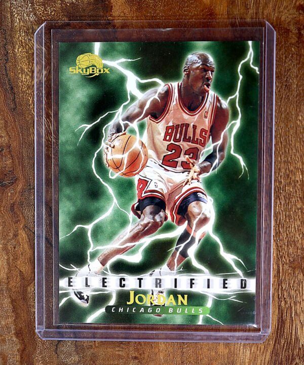 1996 Michael Jordan SkyBox Electrified Chicago Bulls #278