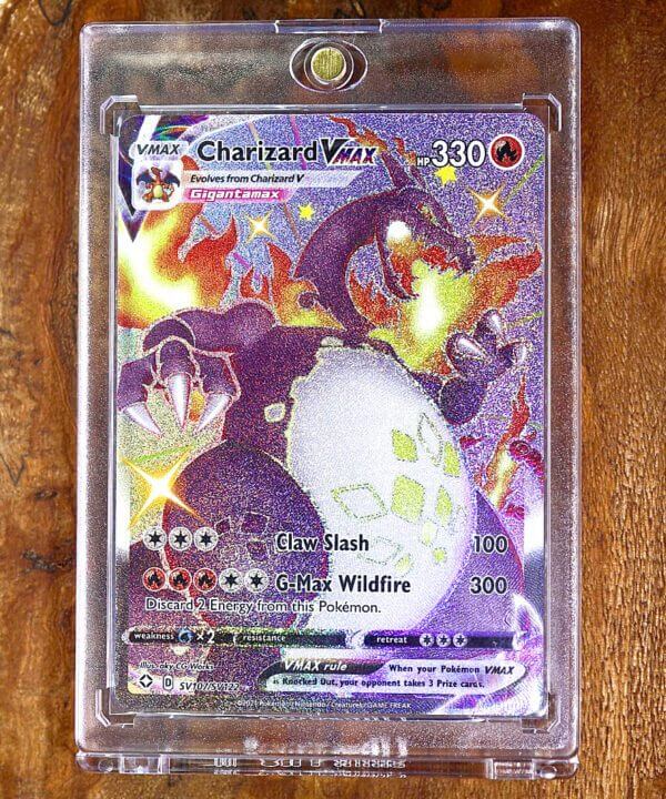 Pokémon TCG Charizard VMAX Shining Fates SV107/SV122 Holo Shiny Holo Rare