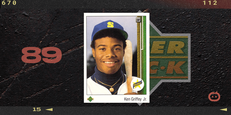 1989 Upper Deck ken griffey rookie