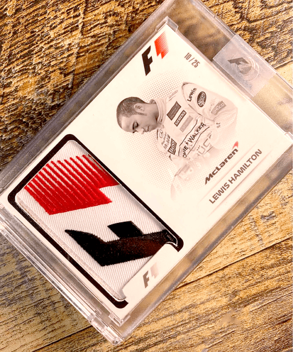 2007 Lewis Hamilton Rookie Card Patch