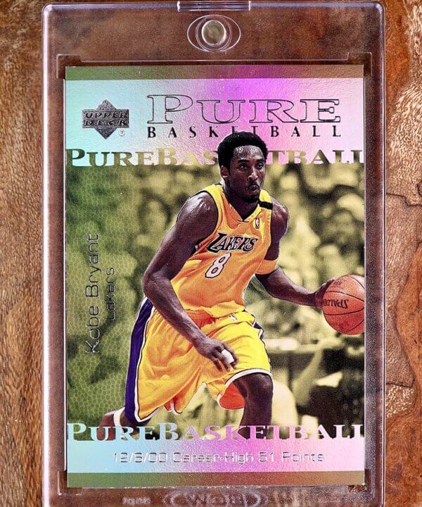 2001 UD Pure Basketball #PB4 KOBE BRYANT NM/MT+
