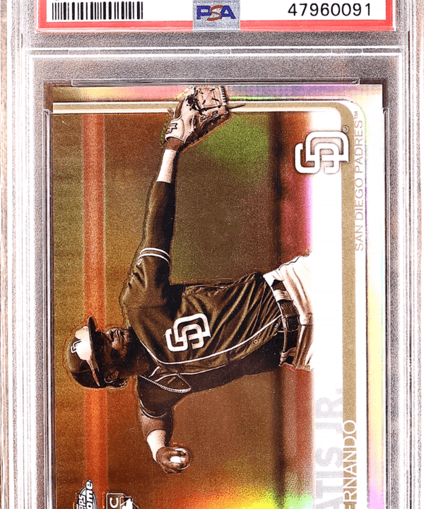 2019 Topps Chrome Fernando Tatis Jr Sepia Refractor Rookie Card RC #203 PSA 10