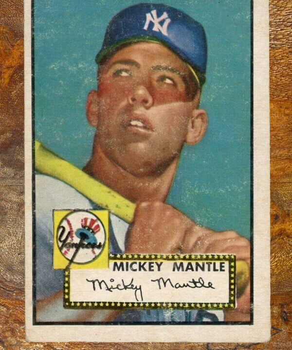 1952 Topps #311 Mickey Mantle