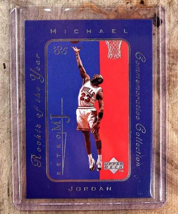 Michael Jordan Rookie of the Year Commemorative Collection '98 Upper Deck Retro