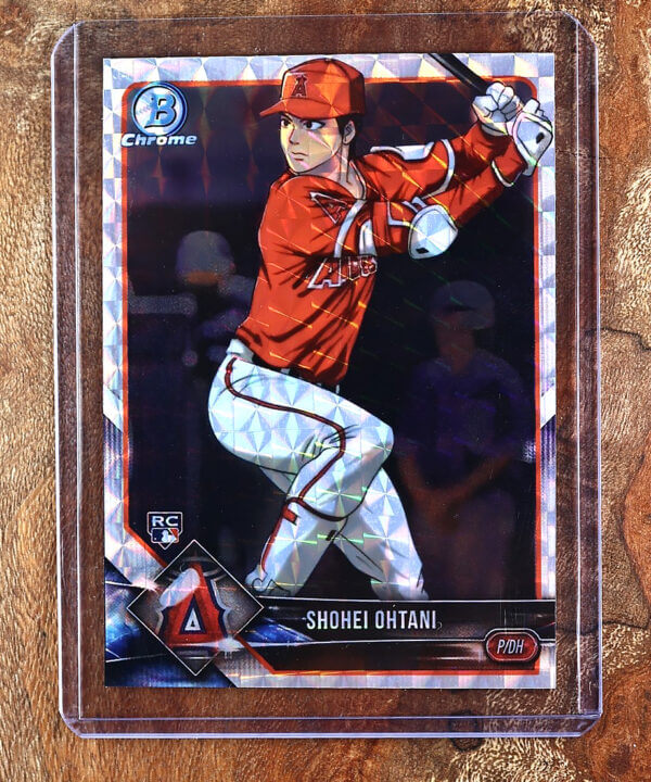 2018 SHOHEI OHTANI Rookie RC Bowman Chrome #1 RC Anime Card Prism Custom SSP