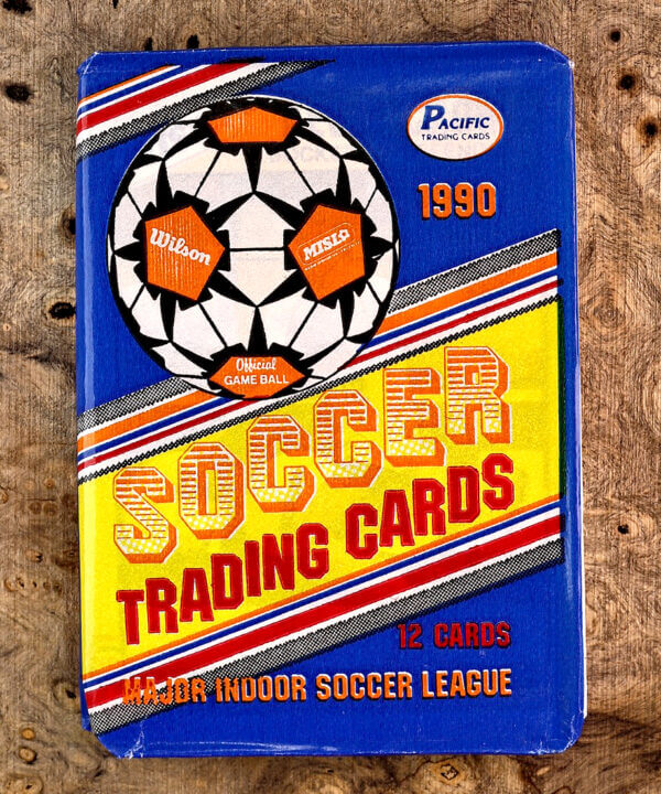 1990 Pacific MISL Soccer Trading Cards - Unopened Vintage Wax Pack