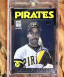 2001 Topps Chrome Barry Bonds 50 Years Of Topps Patch #9 Pittsburgh Pirates