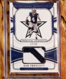 2021 National Treasures Dak Prescott Franchise Jersey Patch
