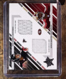 2004 Leaf Rookies and Stars #297 Matt Schaub Derrick Hamilton Jersey /500