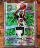 Gary Payton 2018-19 Spectra Epic Legends 2-Color Game Used Patch /25 Green Seattle Supersonics