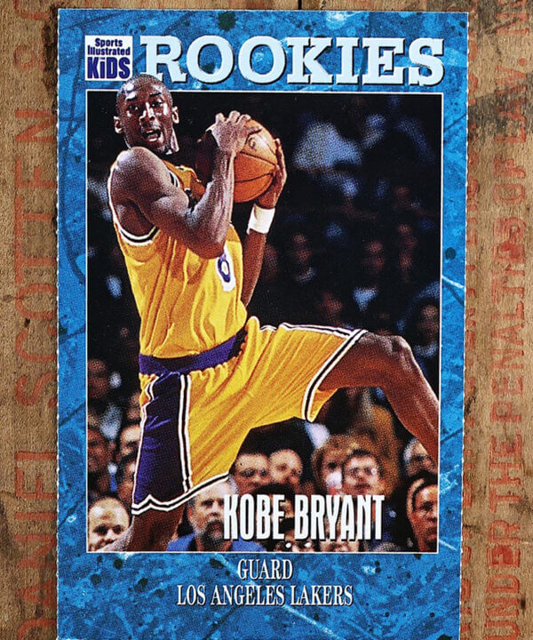 1996-97 Sports Illustrated For Kids SI Kobe Bryant Rookie Card RC #59