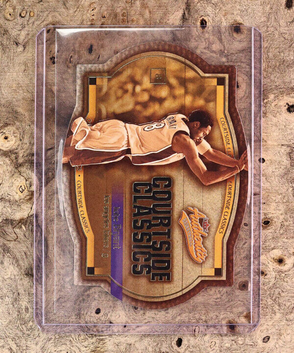 Kobe Bryant 2002-03 Fleer Authentix Courtside Classics Gold Card 8 of 15 CC