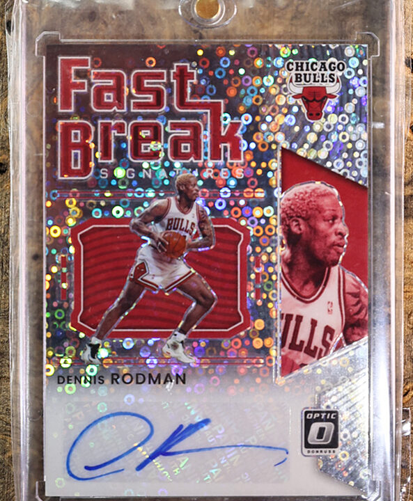 2021-22 Donruss Optic Prizm "Fast Break" Dennis Rodman