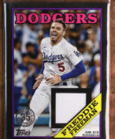 2023 Topps Series 2 Freddie Freeman 1988 Relic Black /199 #88R-FF