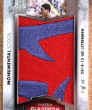 2014-15 Upper Deck Lettermen Hakeem Olajuwon MONUMENTAL LOGOS PATCH