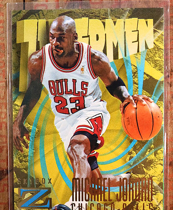 1996-97 Skybox Z-Force Michael Jordan #179 Zuperman Chicago Bulls