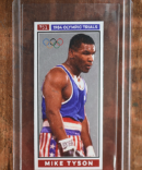 1984 Mike Tyson Rookie RC Olympics Supermini card