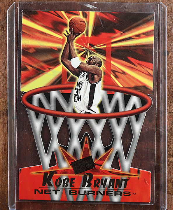 1996 Press Pass Net Burners Die-Cut Kobe Bryant #44 Rookie RC Lower Merion
