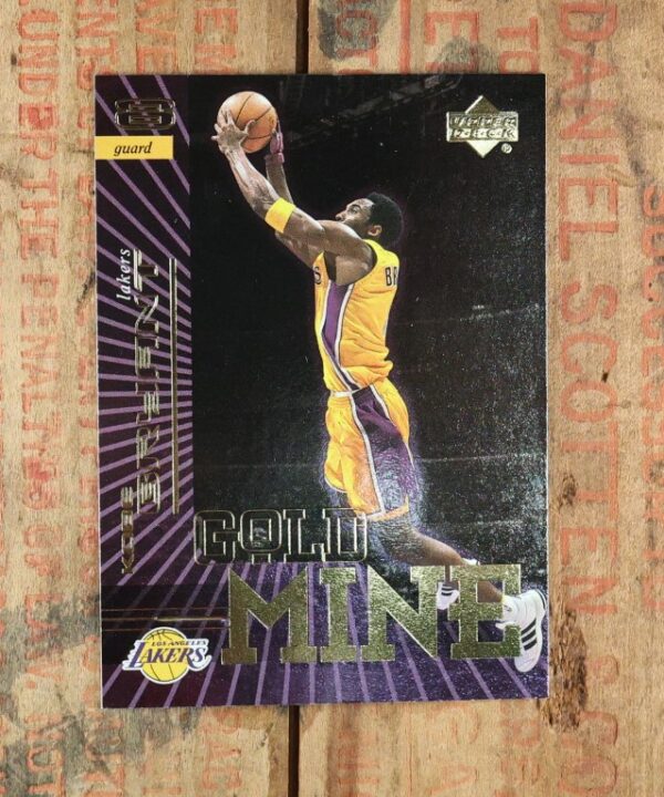 2000 Upper Deck Gold Reserve #R1 KOBE BRYANT GOLD MINE Insert Lakers HOF
