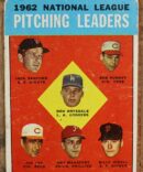 1963 Topps 1962 N.L. Pitching Leaders #7 Don Drysdale Jack Sanford