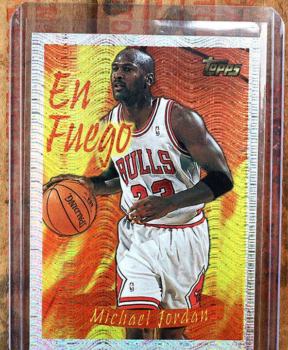 1996-97 Topps - Season's Best En Fuego #1 Michael Jordan