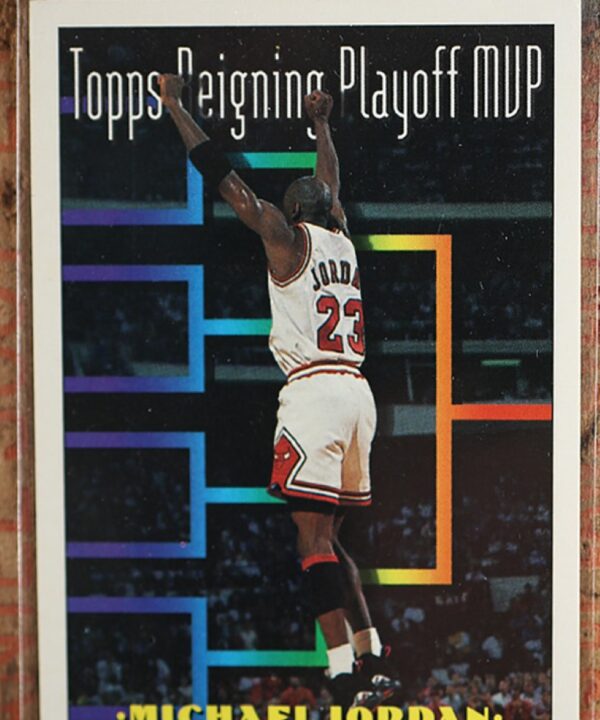 1993-94 Topps Playoff MVP #199 Michael Jordan Chicago Bulls