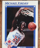 1991-92 NBA Hoops #253 Michael Jordan