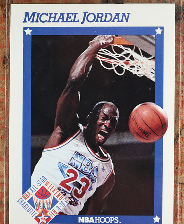 1991-92 NBA Hoops #253 Michael Jordan