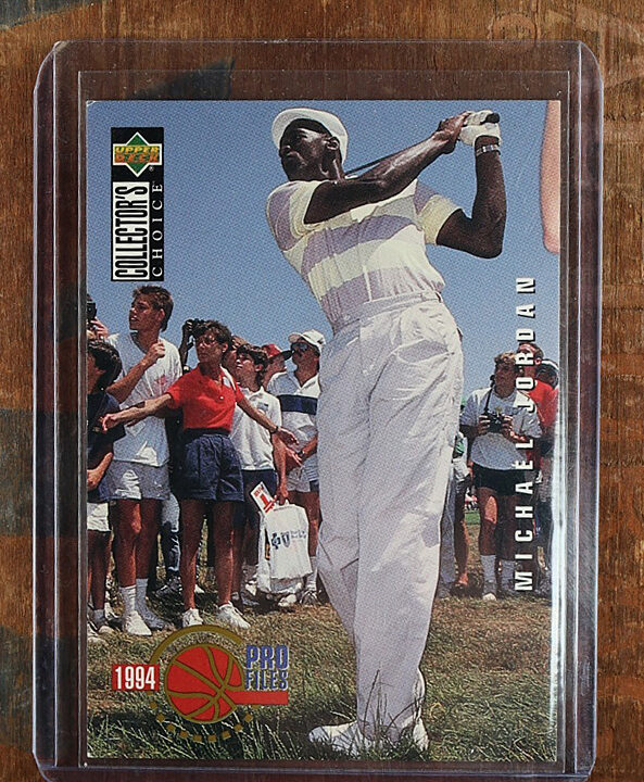 1994 Upper Deck Collector's Club Michael Jordan #204 GOLF Basketball Card