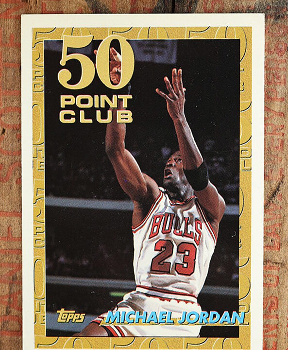 1993-94 Topps #64 Michael Jordan 50 Point Club