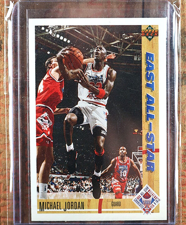 Michael Jordan 1991-92 Upper Deck Basketball East All Star Chicago Bulls #69
